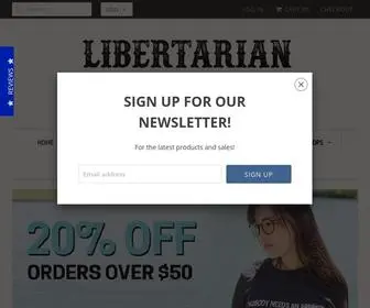 Libertariancountry.com(Libertarian Country) Screenshot