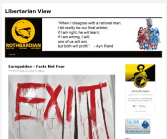 Libertarianview.co.uk(Libertarianview) Screenshot