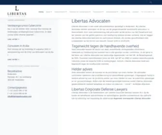 Libertasadvocaten.com(Libertas Advocaten) Screenshot