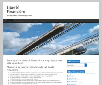 Liberte-Financiere.com(Comment avoir de la liberte financiere aujourd'hui) Screenshot