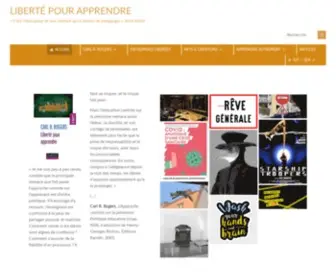 Liberte-Pour-Apprendre.fr(LIBERTÉ POUR APPRENDRE) Screenshot