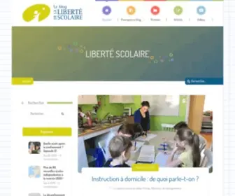 Liberte-Scolaire.com(Liberte Scolaire) Screenshot