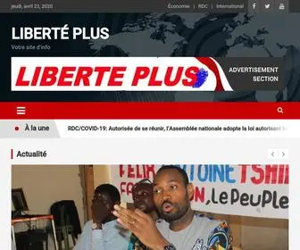 Liberteplus.net(LIBERTÉ PLUS) Screenshot