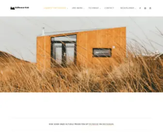 Libertetinyhouses.nl(Liberté Tiny Houses) Screenshot