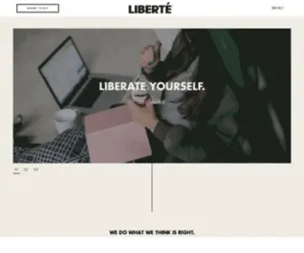 Liberteusa.com(Liberté) Screenshot