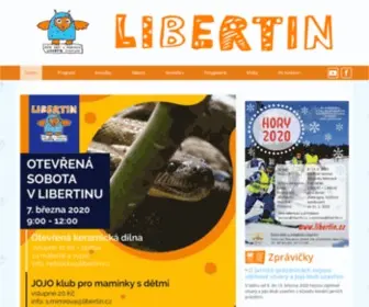 Libertin.cz(Dům dětí a mládeže Libertin) Screenshot