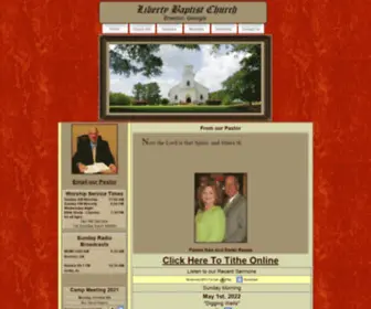 Liberty-Baptist.net(Liberty Baptist) Screenshot