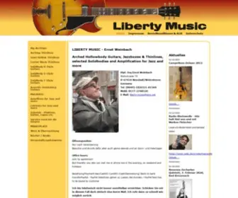 Liberty-Music.de(Liberty music) Screenshot