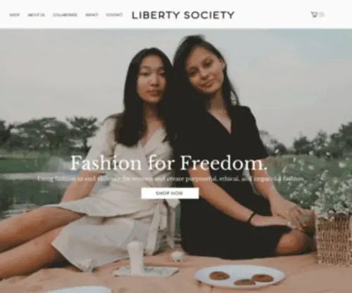Liberty-Society.com(Liberty Society) Screenshot