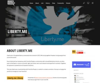 Liberty.me(The Global Liberty Community) Screenshot