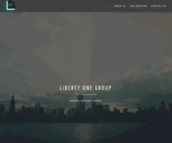 Liberty1Group.com(LIBERTY ONE) Screenshot