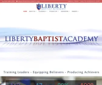 Libertybaptistacademy.com(Leaders) Screenshot