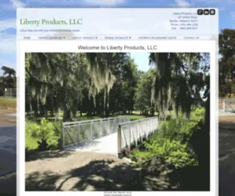 Libertycatwalks.com(Prefabricated Aluminum Catwalks) Screenshot