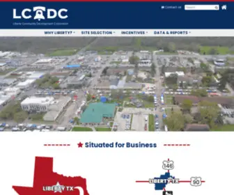 LibertyCDC.org(Liberty Community Development Corporation) Screenshot