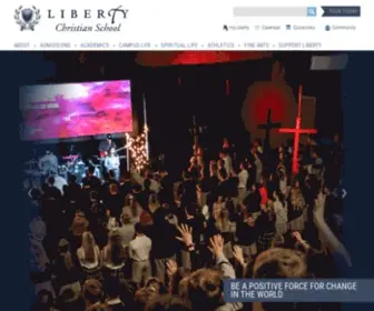 Libertychristian.com(Liberty Christian School) Screenshot