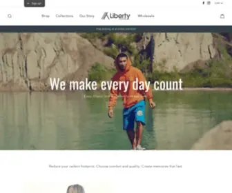 Libertyclothing.com(Liberty Clothing) Screenshot