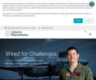 Libertyelectronics.com(Liberty Electronics®) Screenshot