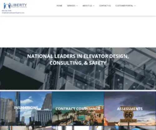 Libertyelevatorexperts.com(Liberty Elevator Experts) Screenshot