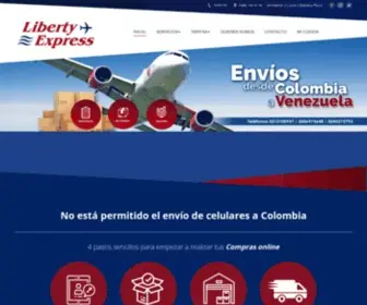 Libertyexpress.com.co(Liberty Express) Screenshot