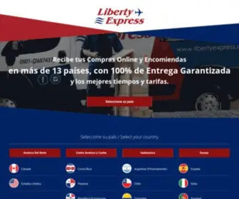 Libertyexpress.com(Liberty Express) Screenshot