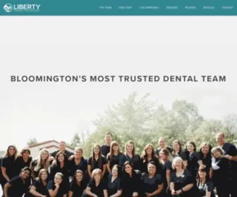 Libertyfamilydentistry.com(Liberty Family Dentistry) Screenshot