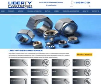 Libertyfastener.com(Liberty Fastener) Screenshot