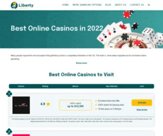 Libertygambling.com Screenshot