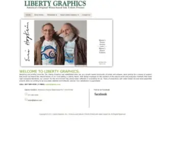 Libertygraphicstshirts.com(Liberty Graphics Fine Printed T) Screenshot