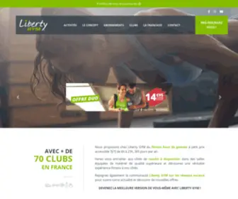 Libertygym.fr(Liberty GYM) Screenshot