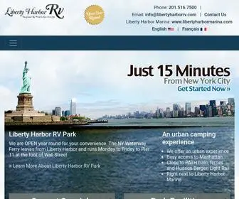 Libertyharborrv.com(Liberty Harbor RV Park) Screenshot