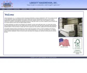 Libertyhardwoodsinc.com(Liberty Hardwoods Inc) Screenshot