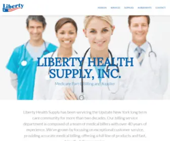 Libertyhealthinc.com(Liberty Health Supply) Screenshot