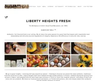 Libertyheightsfresh.com(Liberty Heights Fresh) Screenshot