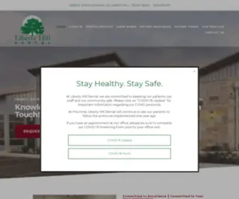 Libertyhilldental.com(Modern Dentistry) Screenshot