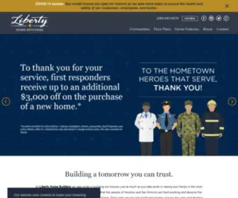 Libertyhomebuilders.com(Liberty Home Builders) Screenshot