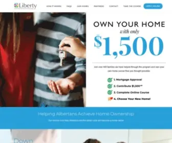 Libertyhomeownership.org(Liberty Homeownership) Screenshot