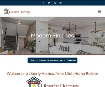 Libertyhomes.com(Liberty Homes) Screenshot