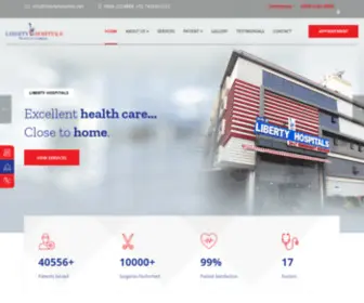 Libertyhospitals.net(Liberty Hospitals Vijayawada) Screenshot