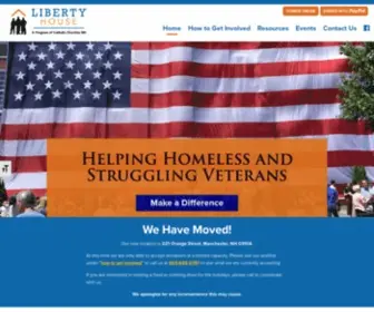 Libertyhousenh.org(Liberty House) Screenshot