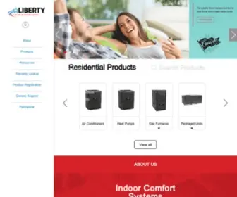 Libertyhvac.com(Libertyhvac) Screenshot