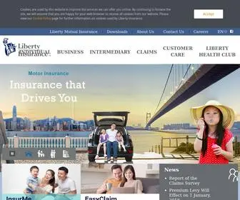 Libertyinsurance.com.hk(Liberty Insurance Hong Kong) Screenshot