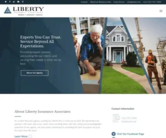 Libertyinsurance.com(Liberty Insurance Associates) Screenshot