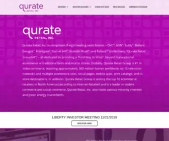 Libertyinteractive.com(Qurate Retail Group) Screenshot