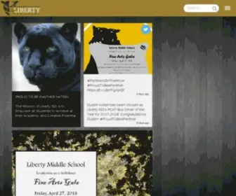Libertyisd.net(Liberty Independent School District) Screenshot