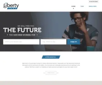 Libertyjobs.com(Staffing Agency) Screenshot