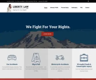 Libertylawtacoma.com(Liberty Law LLC) Screenshot