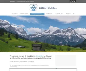 Libertyline.com(Liberty Line sviluppo software gestionale) Screenshot