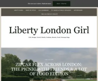 Libertylondongirl.com(Liberty London Girl) Screenshot