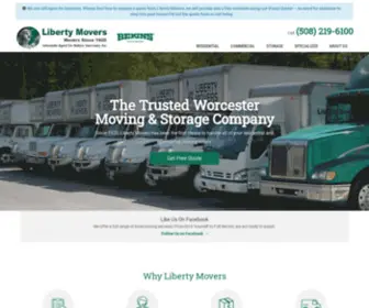 Libertymovers.com(Worcester Moving and Storage Company) Screenshot