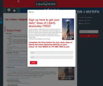 Libertynews.com(Liberty News) Screenshot